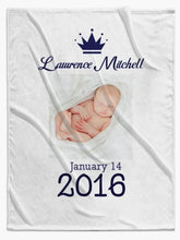 Load image into Gallery viewer, 30&quot; x 40&quot; Photo Baby Blanket
