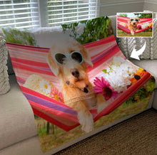 Load image into Gallery viewer, Photo Pet Blanket
