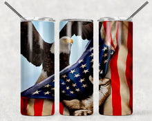 Load image into Gallery viewer, Personalized 20 oz Skinny Tumbler | Any Team | Any Logo | Any Company | Any Design
