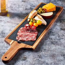 Load image into Gallery viewer, Personalized Acacia Wood Serving Board
