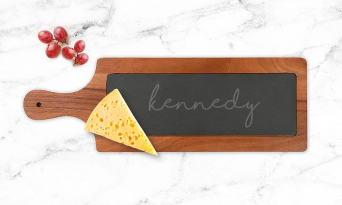 Personalized Acacia Wood Serving Board
