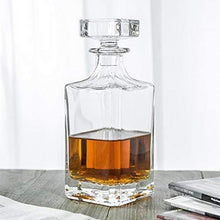 Load image into Gallery viewer, Personalized Square Decanter with Glass Stopper
