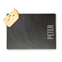 Load image into Gallery viewer, Personalized Slate Serving Board
