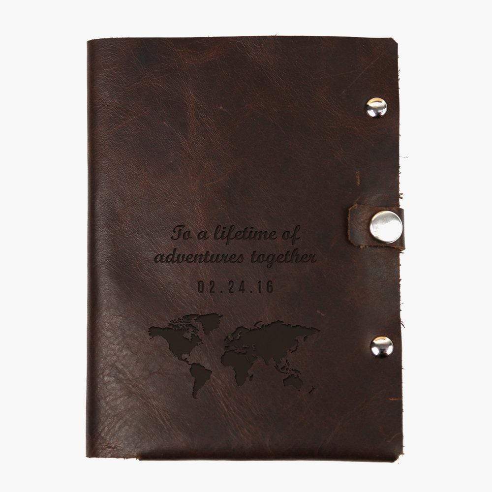 Hand Made and Hand Cut Genuine Leather Passport Holder