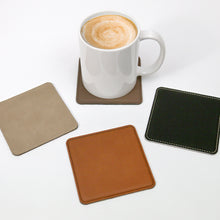 Load image into Gallery viewer, Leatherette Coasters - Set of 6
