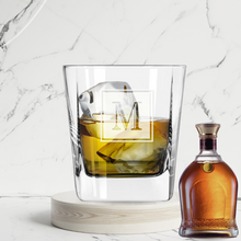 Load image into Gallery viewer, Personalized Initial Whiskey Glass
