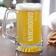 Load image into Gallery viewer, Personalized Bridal Party Beer Mug
