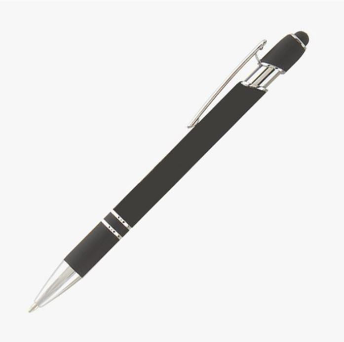 Non-Personalized Soft Touch Pen with Stylus