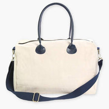 Load image into Gallery viewer, Initial Embroidered Weekender Bag
